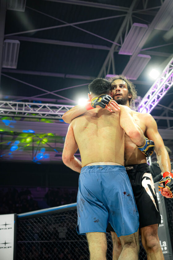 Rayan Balbali victoire à l'AEC 11 aujourd'hui au PFL